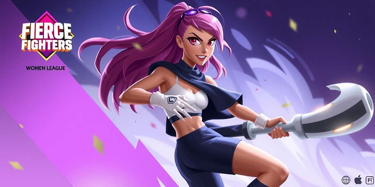 Concept art for upcoming Fierce Football Fighters women's league mode
